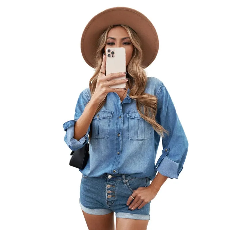Blue Jean Shirt
