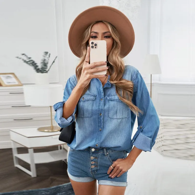 Blue Jean Shirt