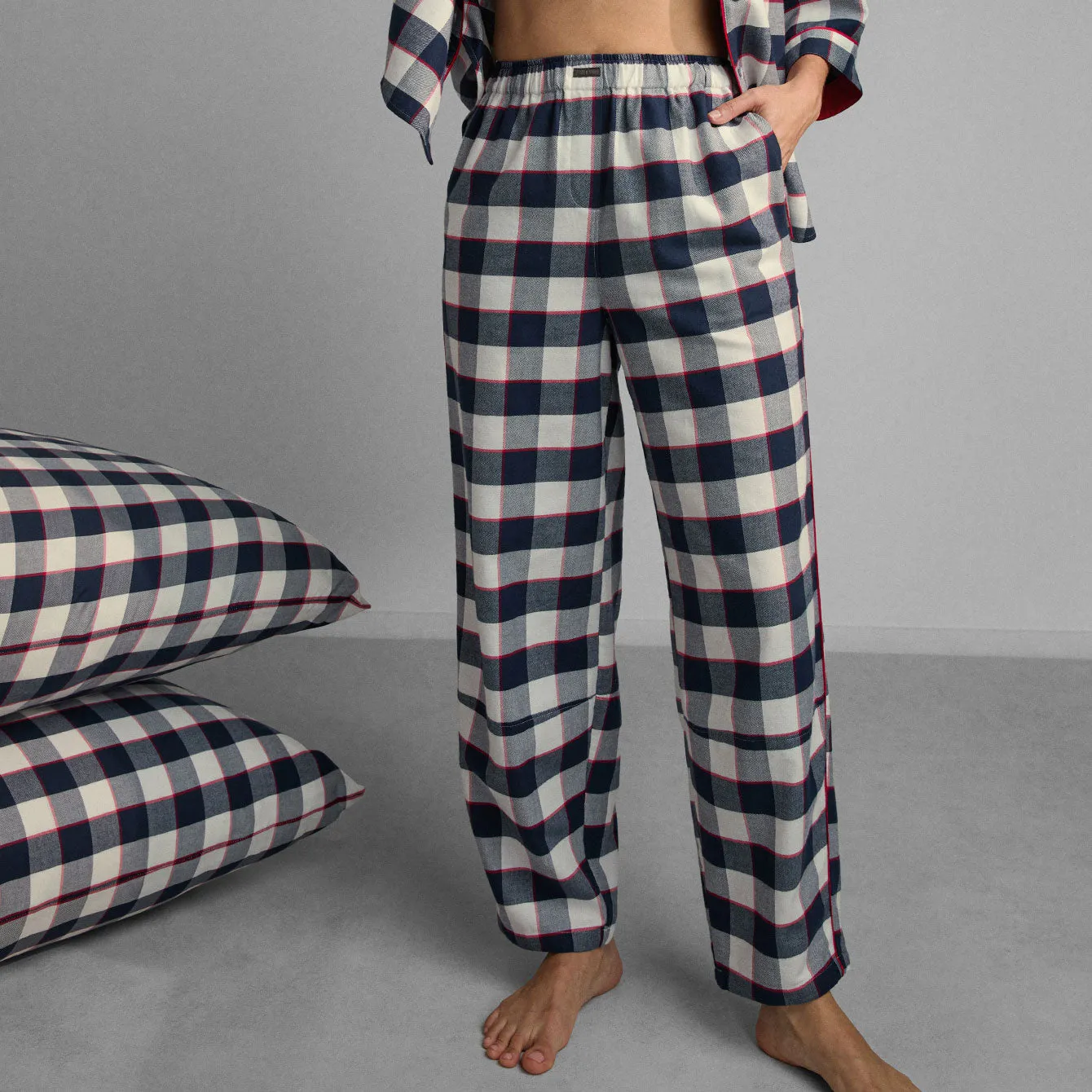 Brushed Flannel Shaped Pant