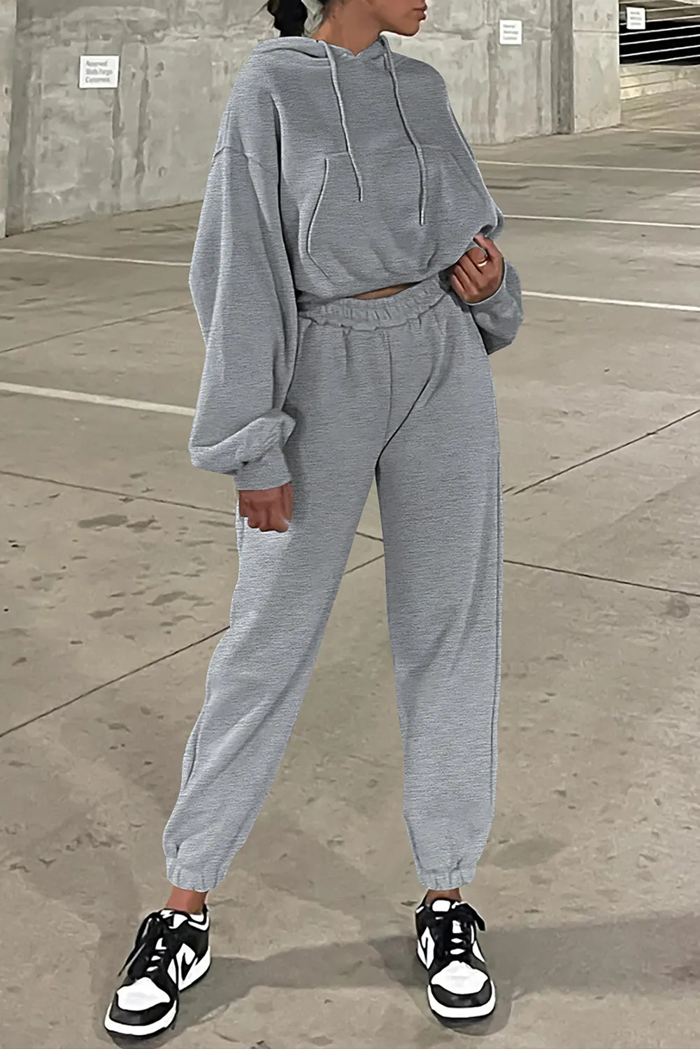 Casual Knitted Two-Piece Set