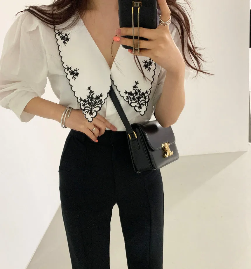 Celine Embroidered Shirt