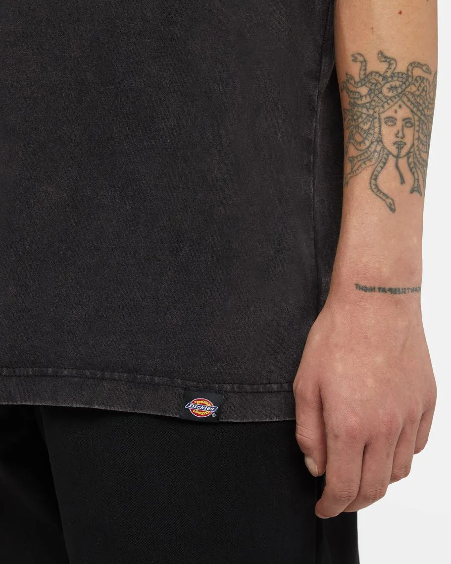 Dickies Plentywood Tee - Double Dye / Acid Wash Black