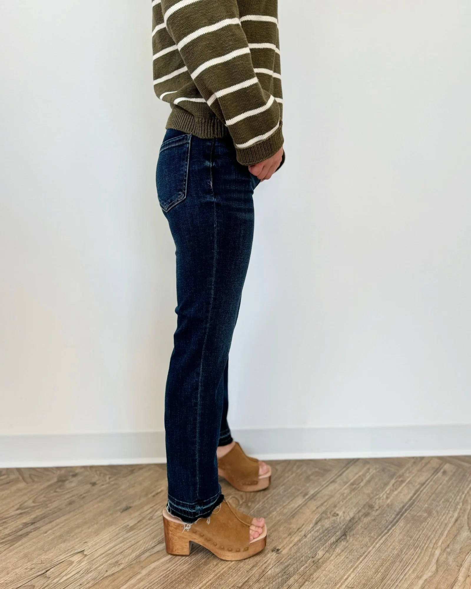 Keilani Slim Straight Denim