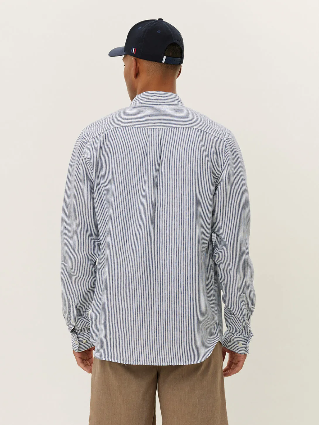 Kristian Linen Shirt - Blueprint