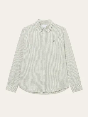 Kristian Linen Shirt - Lichen Green