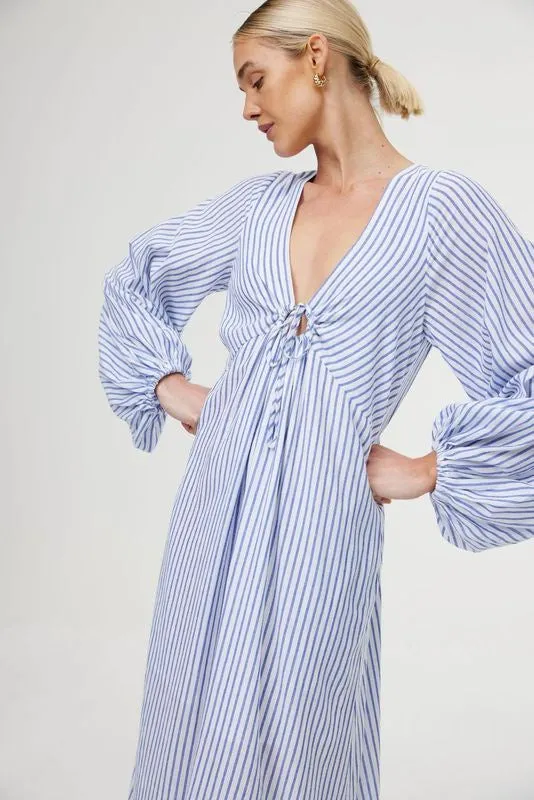 Marais Dress - Sea Stripe