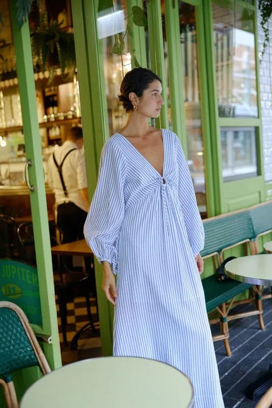 Marais Dress - Sea Stripe