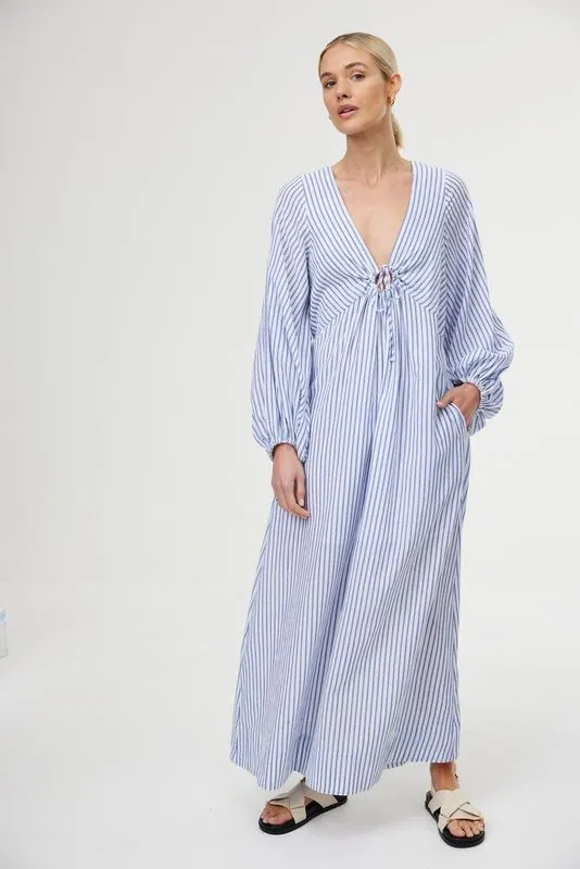 Marais Dress - Sea Stripe