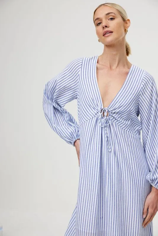 Marais Dress - Sea Stripe