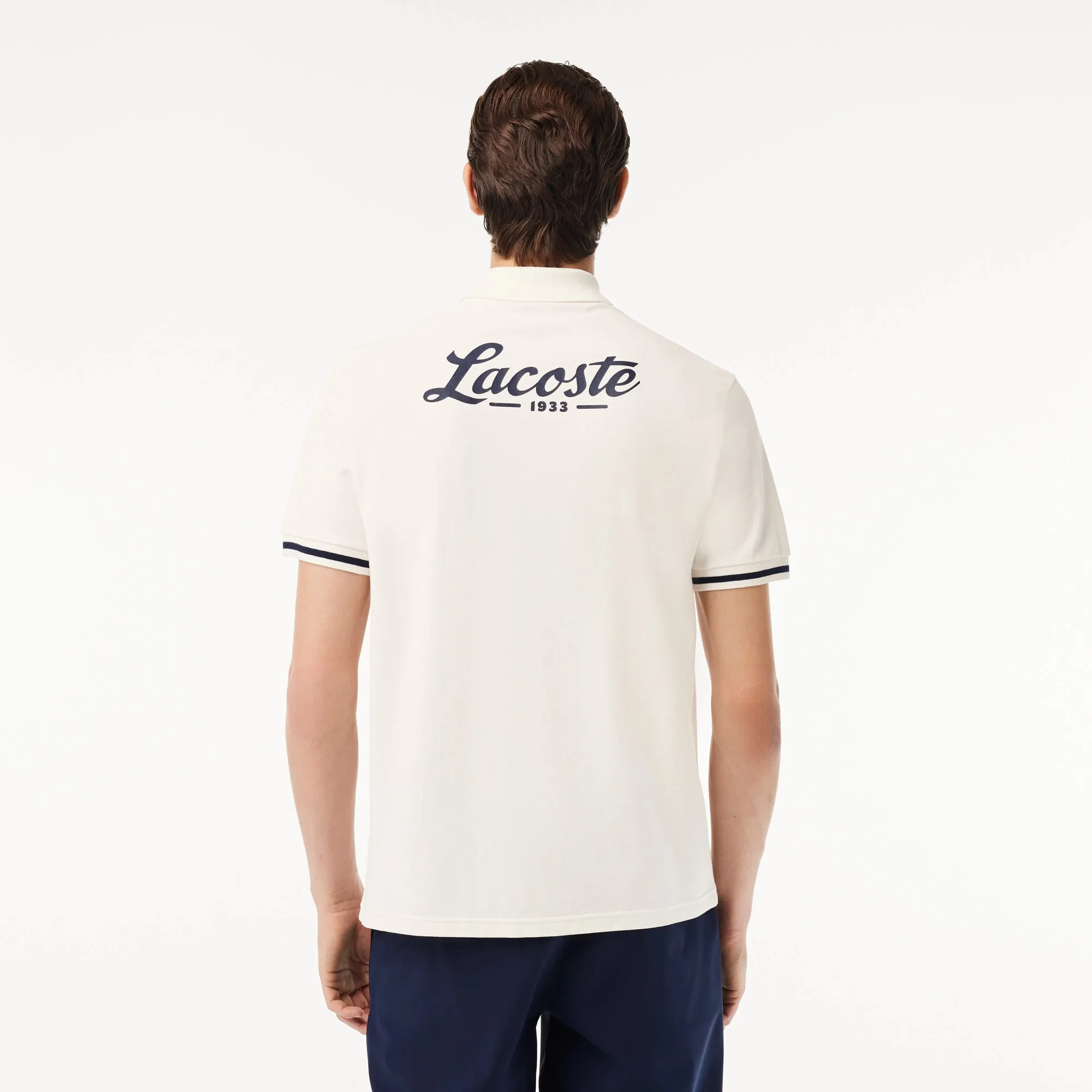 Men LACOSTE Ultra-Dry Anit-UV Golf Polo Shirt