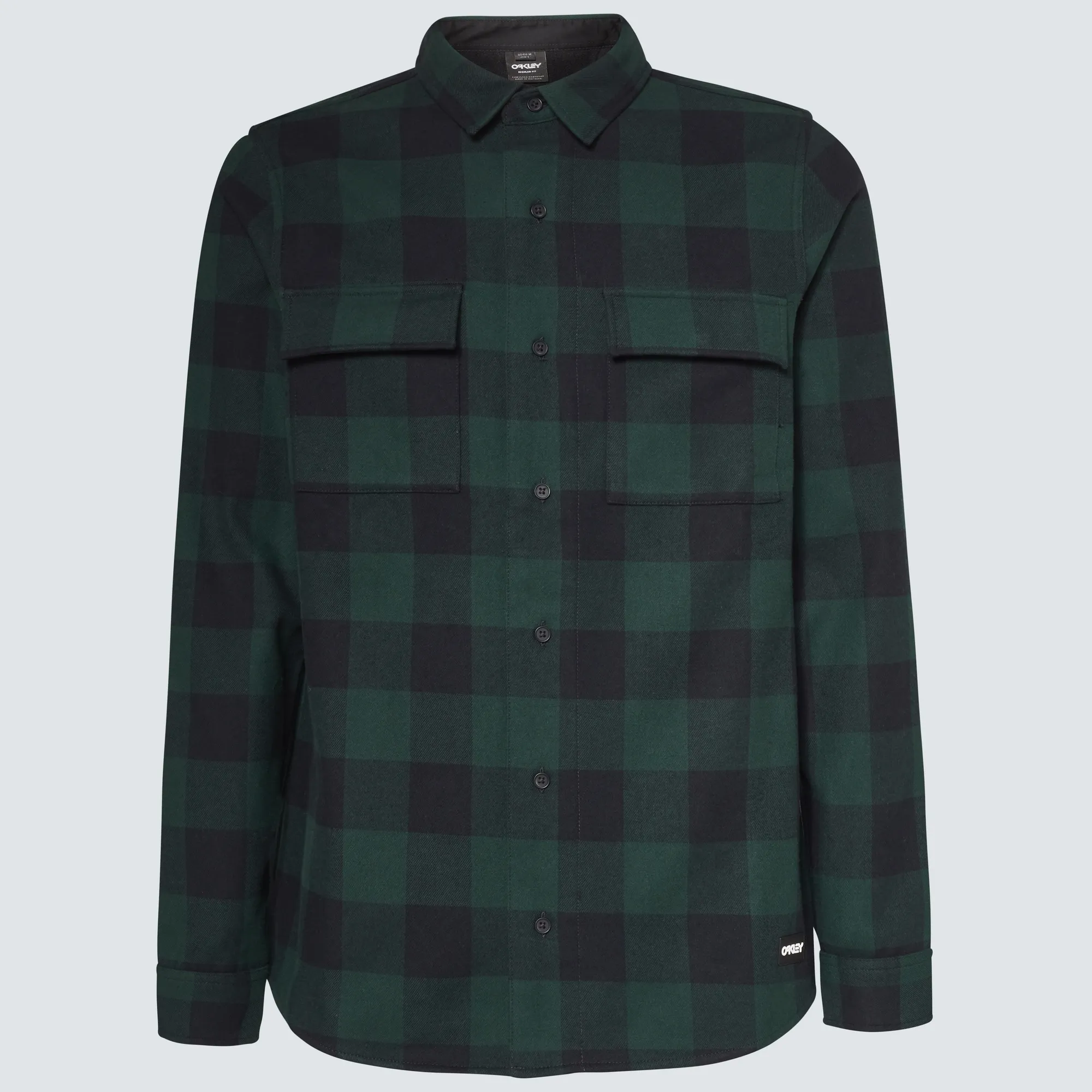 Oakley Bear Cozy Flannel Black Green