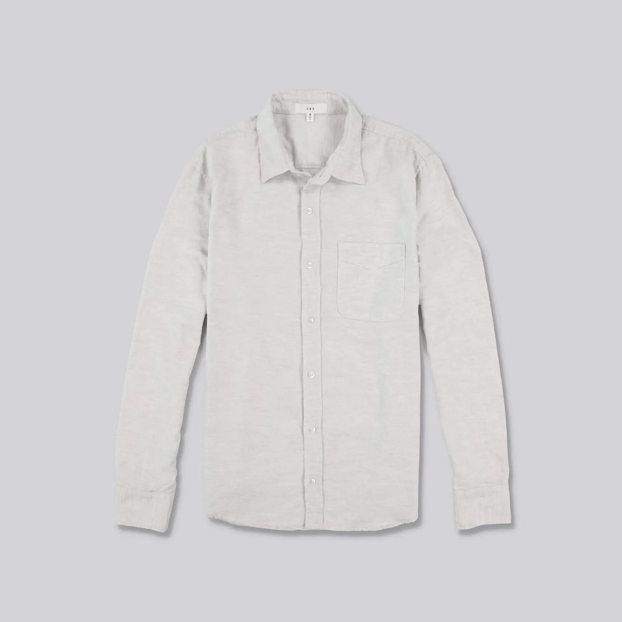 Oatmeal Flannel Shirt (Oat)