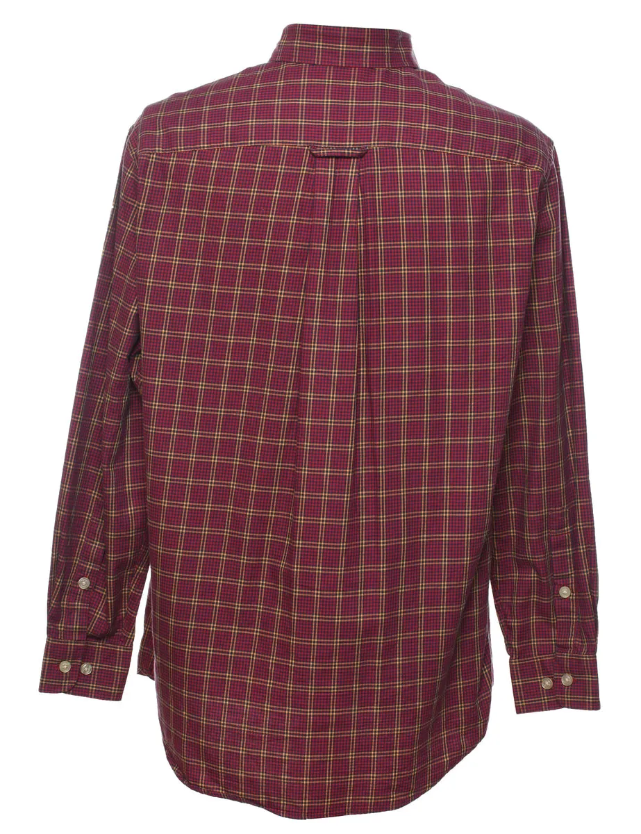 Orvis Red Checked Shirt - M