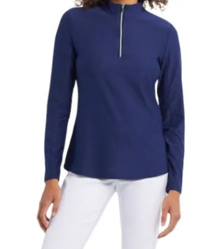 Top - UPF 50  Protection Performance Mock Neck Top