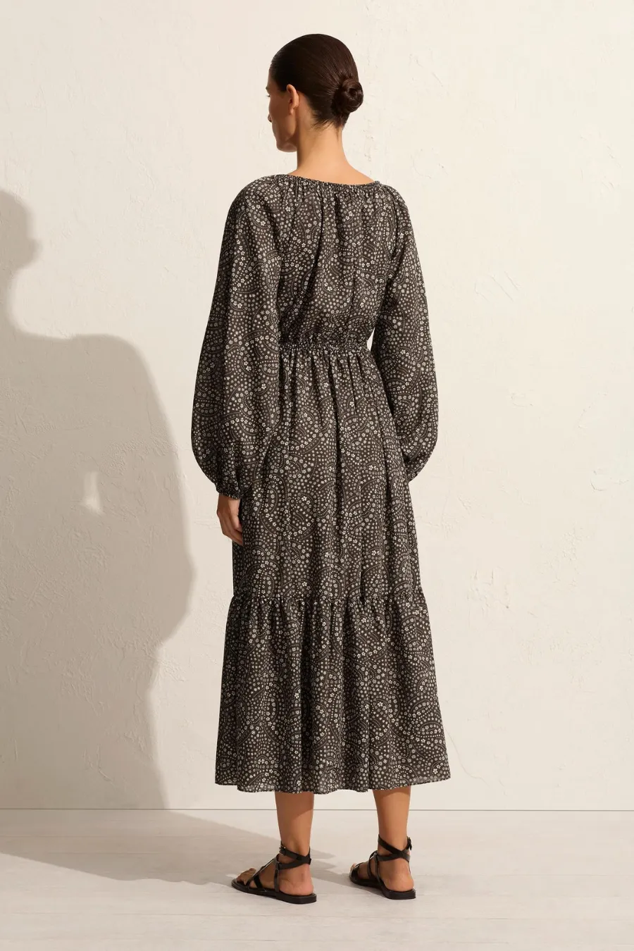 Voluminous Crew Dress Jasmine Cocoa